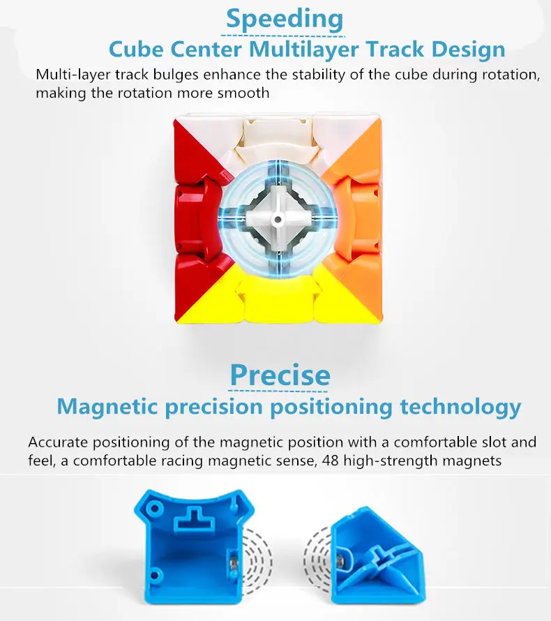 Moyu weilong GTS 3M V2 Магнитная 3x3x3 магические Кубики-пазлы Профессиональный магниты, скоростной кубик, 3 на 3 игрушки для детей