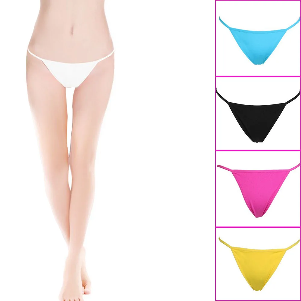 

1 pcs Popular Sale Multi-Colorful Bikini Panties Comfort Women Underwear Briefs Thongs Panty for Women bragas mujer