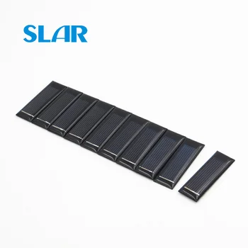 

10pcs /lot Solar Panel Standard Epoxy Polycrystalline Silicon 0.5V 100mA DIY Battery Power Charge Module Mini Solar Cell toy