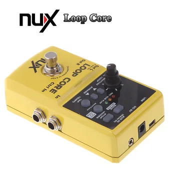 

NUX Loop Core Guitar Electric Effect Pedal 6 Hours Recording Time Built-in Drum Patterns