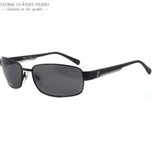 Последний и дизайн очень уникальный черный Цвет модные классические мужские солнцезащитные очки C208 C1