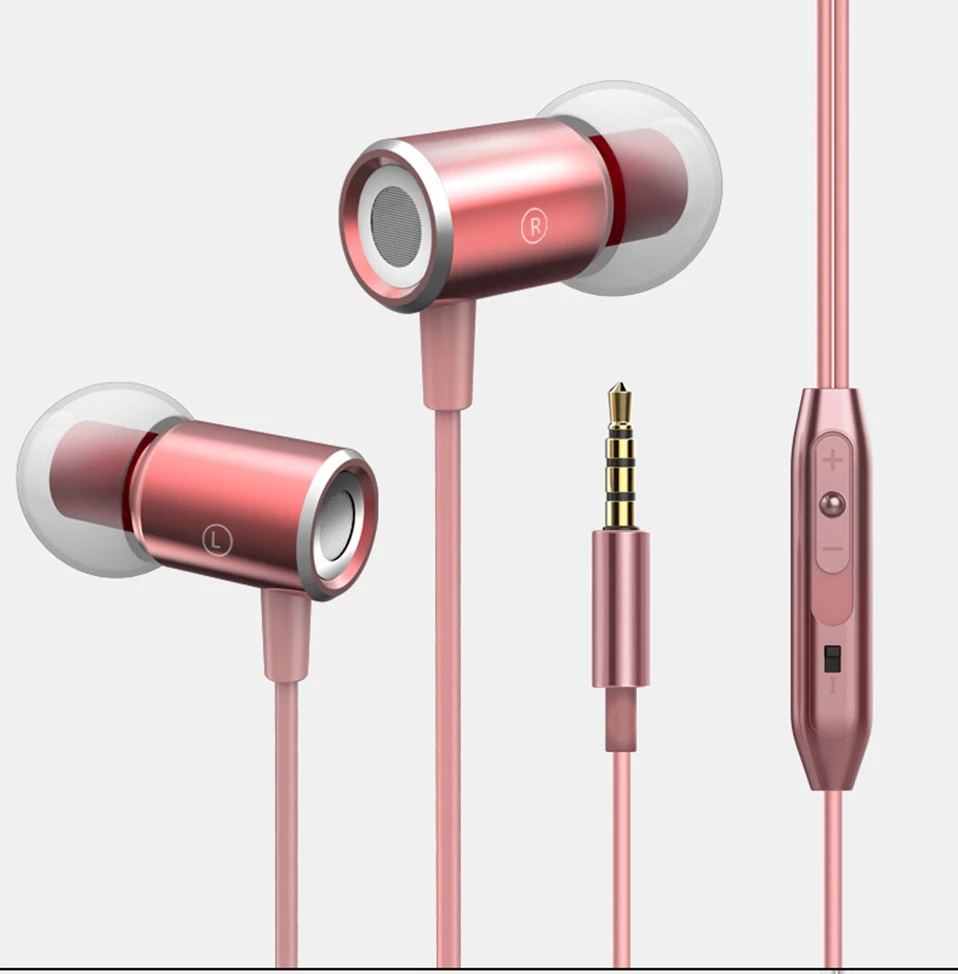 Wired In-ear Earphones Earbuds 3.5mm Magnetic Headphones with Microphone for iPhone Xiaomi Samsung Phone Headset Bass Earphones  (8)