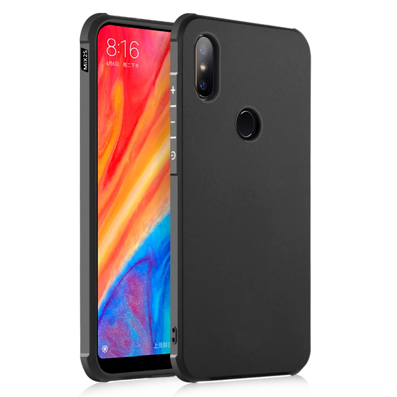 

Anti-knock Armor Cases For Xiaomi Mi Mix 2S Case / For Xiaomi Mi Mix 2 Back Cover Silicon Phone Protector Funda Capa Coque Shell