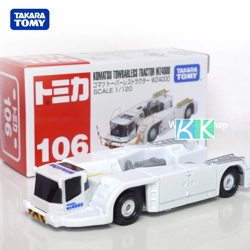 Action Figures Tomica No 106 Towbarless Tractor Wz4000 Yogarmony Gr