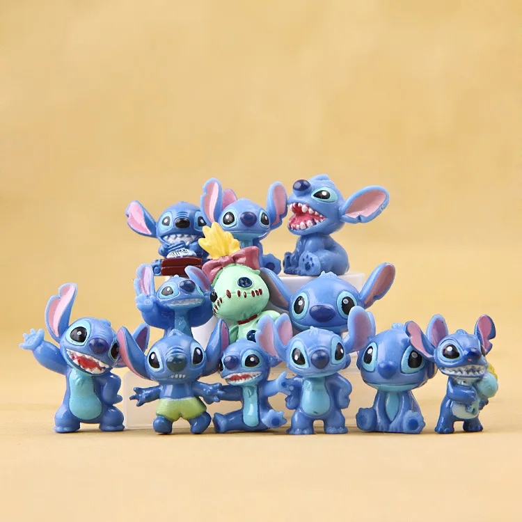 Kawaii Stitch Anime muñecas Juguetes Stich Q Scrump figuras de acción Juguetes Mini decoración paisaje Lilo muñeca colección Juguetes mejores regalos Kawaii Stitch Anime muñecas Juguetes Stich Q Scrump figuras de acción Juguetes Mini decoración paisaje Lilo muñeca colección Juguetes mejores regalos