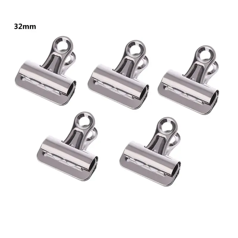 

Metal Bulldog Clips Paper Letter Document Ticket File Binder Grip Clip Clamp 25mm 32mm 56mm Drop Ship N20