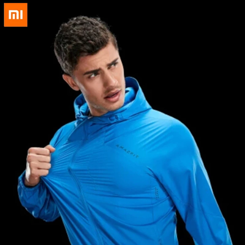

Original Xiaomi Spring Autumn Fashion Skin Clothing Men's Waterproof Windproof Breathable Thin Light Sun Protection Trench Coat