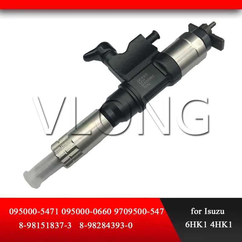 Genuine and brand new Common Rail Injector Assembly for Isuzu 6HK1 4HK1 engine part 095000-5471 095000-0660 9709500-547 | Автомобили и