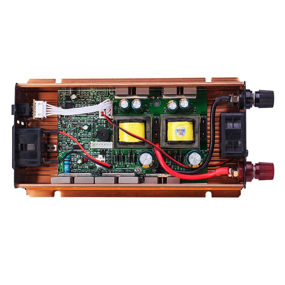  Nuevo inversor de coche 24V 2600W fuente de alimentación convertidor de 24V CC a CA 220V voltaje in