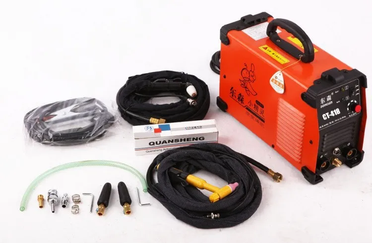 Free Shipping 3 IN 1 Welding Machine Plasma Cutter Machine CT418 Tig MMA/Arc Cut Multifunction Welding Machine 4