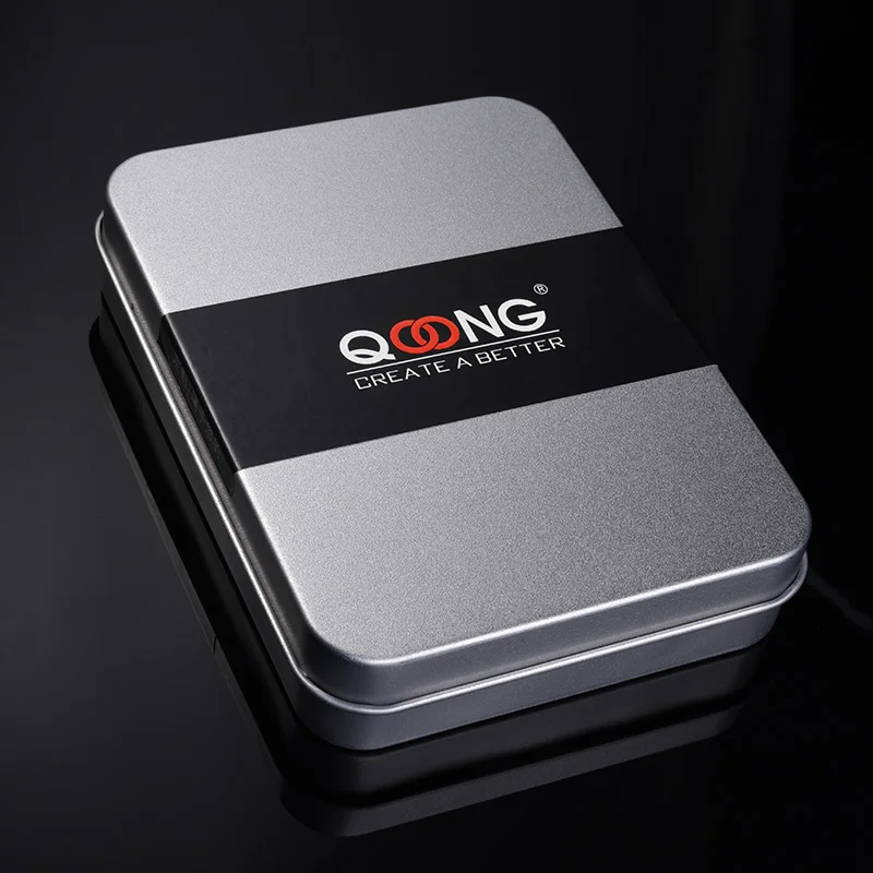 

QOONG High Grade Gift Box For Key Chain Ring Hold