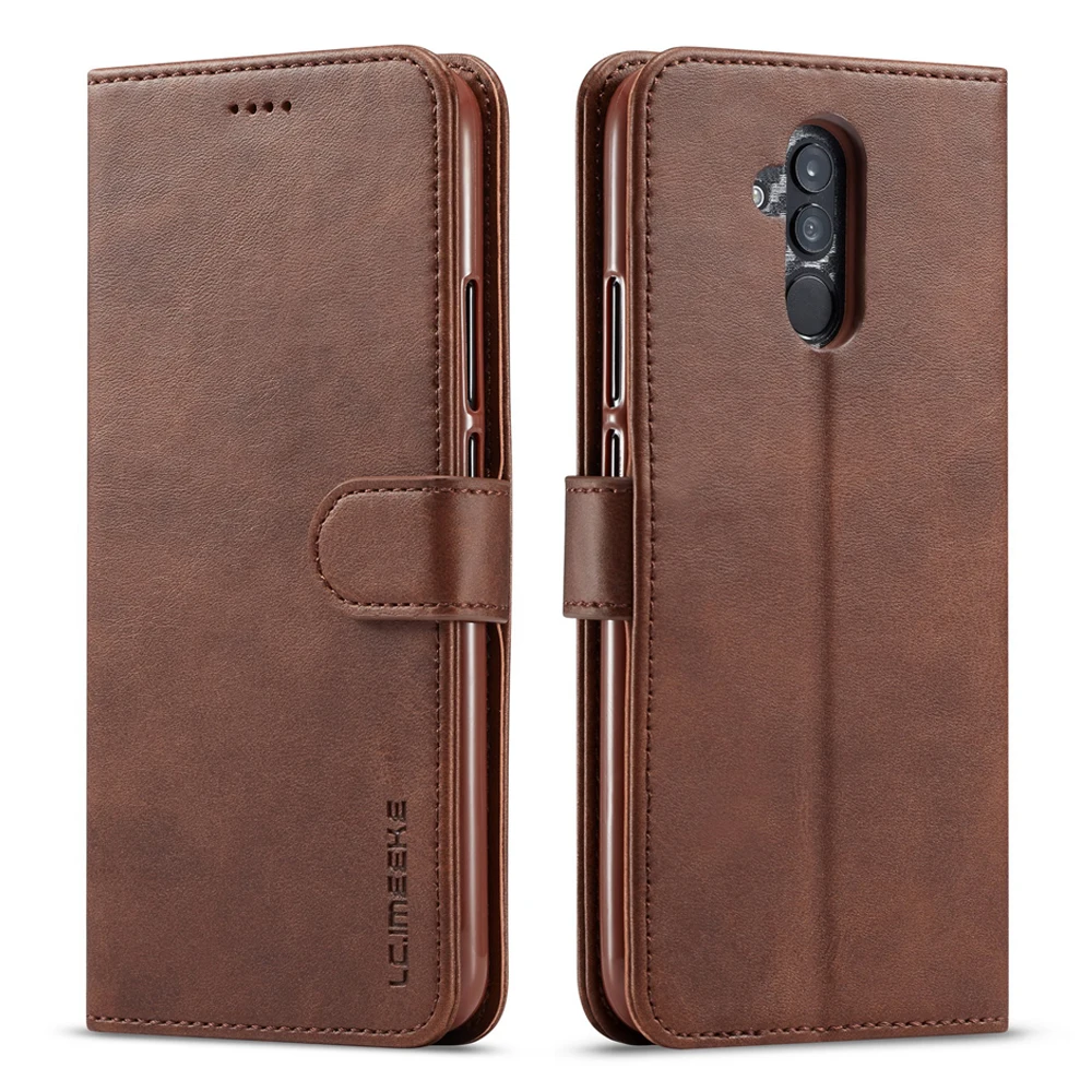 

Leather Flip Case For Coque Huawei Mate 20 Lite Case Photo Frame Wallet Cover For Huawei Mate 20 Pro Case Luxury Mate20 Cover