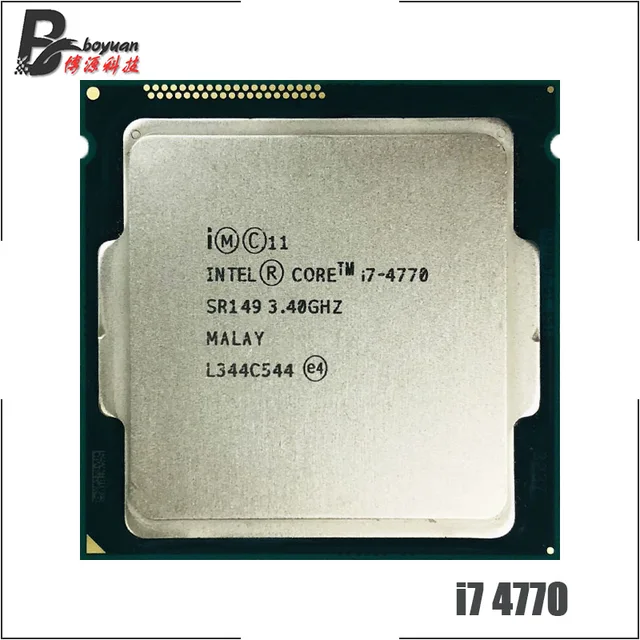 Intel Core i7 4770 i7 4770 3.4 GHz Quad Core CPU Processor 8M 80W LGA ...