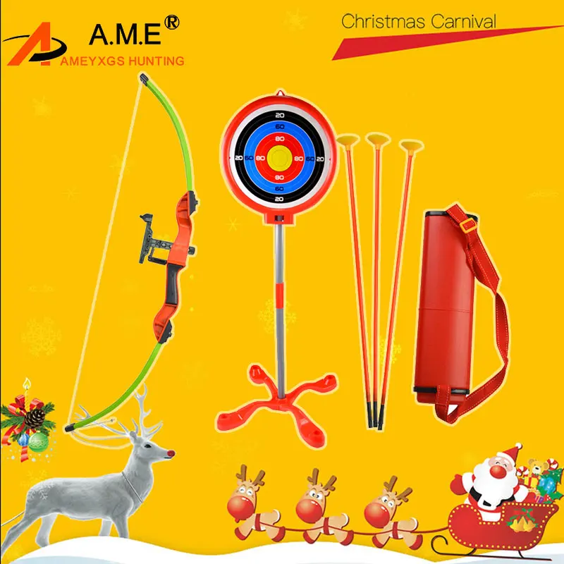 Buy 1set Kids Archery Bow Arrow Kits With Target Stand