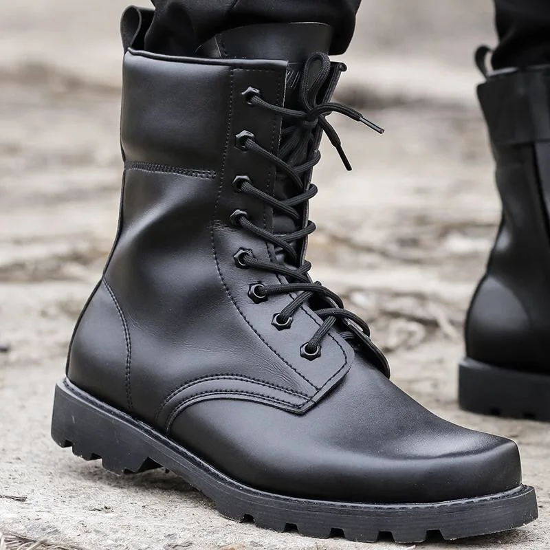 mens steel toe tactical boots