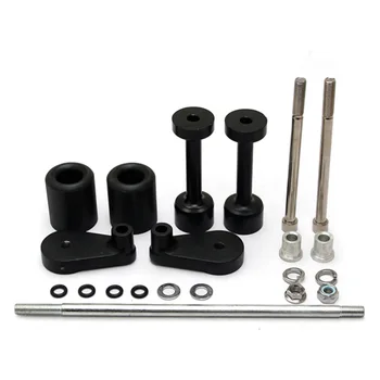 

Motorcycle Black Carbon NO CUT Fairing Frame Slider Falling Protection For Kawasaki Ninja 250R EX250 2008 2009 2010 2011 2012