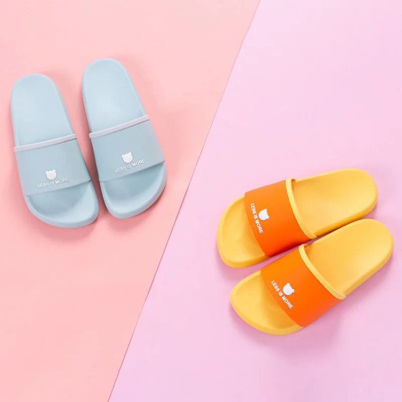 Summer Women Slides Home Slippers Beautiful Bear Women Soft Beach Sandals Woman Shoes Bothe Flip Flops Sandalias Plus Size 35-44