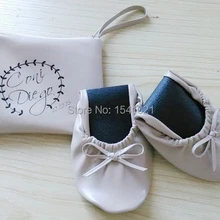 Модные дешевые серебряные чемоданчик маленькая балерина Обувь для вождения и восхождение использовать