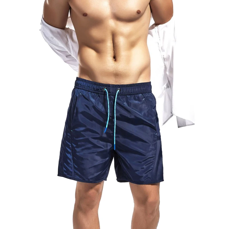 Мужские однотонные шорты гладкие мягкие свободные дышащие Повседневные Шорты Для лета-MX8