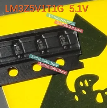 

200pcs/Lot LM3Z5V1T1G LM3Z5V6T1G LM3Z5V6 SOD-323 0805 5.1V new original