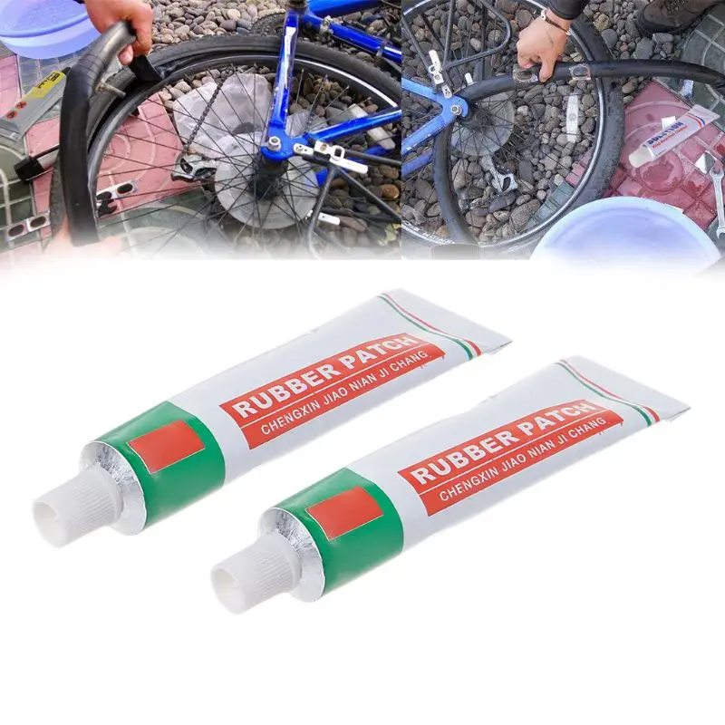 2 шт 15 г набор инструментов для ремонта велосипедных шин, холодная резина, пластырь, велосипедные клеевые инструменты