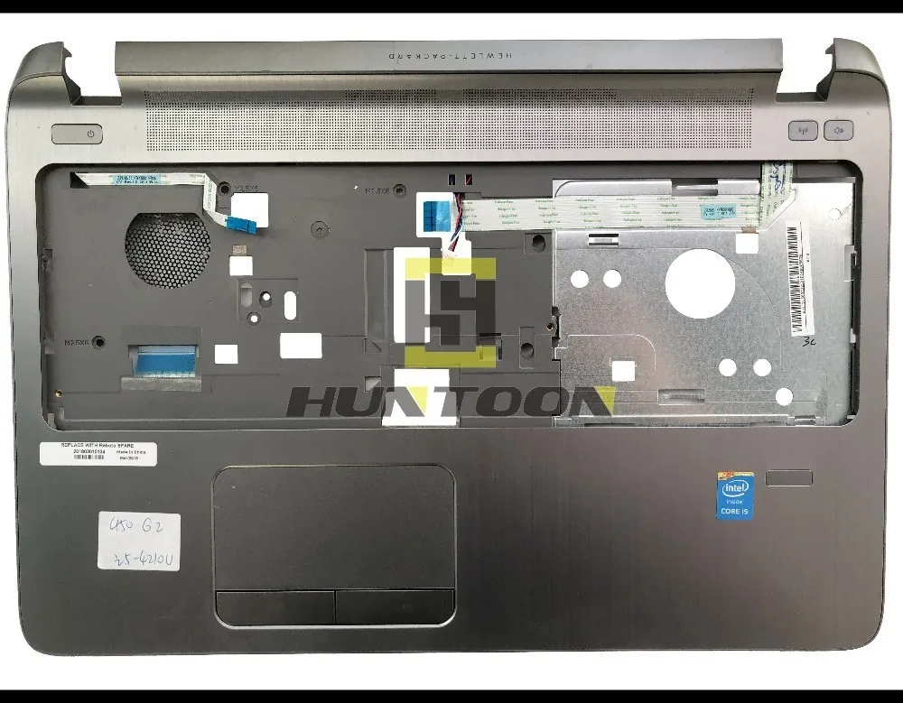 Подлинный 791689-001 для HP Probook 450 G2 455 Упор рук Touc hp ad с FPR Power на плате 100% полностью