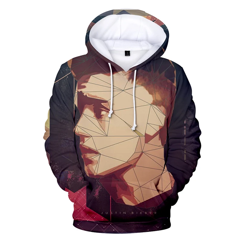 Brand Hoodies 3D Print Justin Bieber Sweatshirts Hooded Hoody Hip Hop Men Women Autumn Winter Fleece Streetwear Clothes