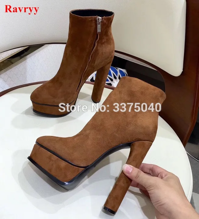 pointy platform boots