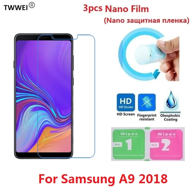 

3pcs for Samsung A9 2018 Screen Protector Protective Film on for Samsung Galaxy A9 2018 Screen Protector Cover Foil (Not Glass)