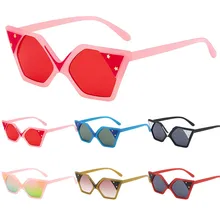 Модные мужские женские очки неправильной формы винтажные очки, Ретро Стиль# SMT0416