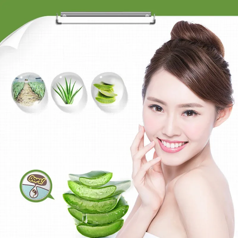 Face Deep Washing Aloe Vera Gel Facial Cleanser Foam Skin Care Solar Acne Cosmetic Nutritious Whitening Treatment