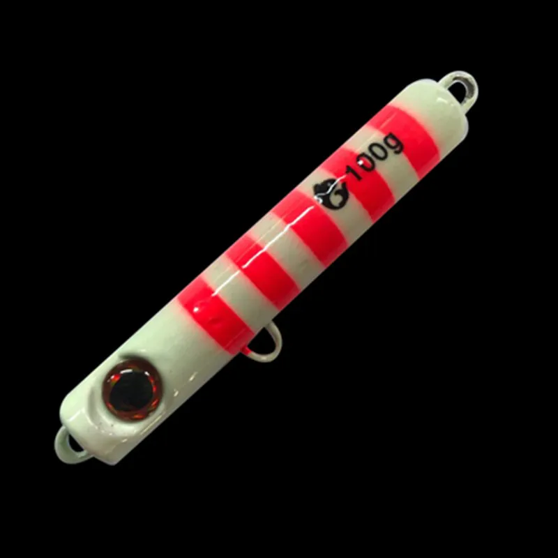 

Ufishing Slow Sinking Jig for Fishing 100g 120g 150g Sea Fishing Lure 3 Pcs/Lot Cylindrical Jigging Bait for Boat Fishing