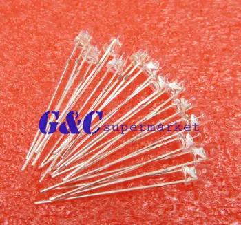 

50pcs PD204-6C PHOTODIODE PIN IR 3MM 940NM SPEED LED Water clear