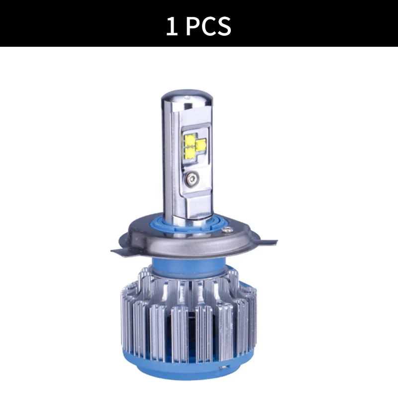 TC-X фар автомобиля H7 H4 LED H8 H11 HB3 9005 Диодная лампочка для авто HB4 9006 H1 H3 H13 9004 9007 свет лампы для автомобилей 6000 К avtolamp - Испускаемый цвет: 1 piece lamp