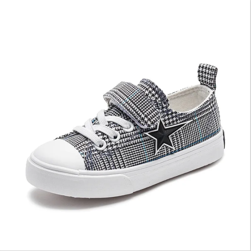 

High Quality 2018 Spring Children shoes girls boys Slip-On comfortable canvas shoes kids fashion sneakers size 25-37