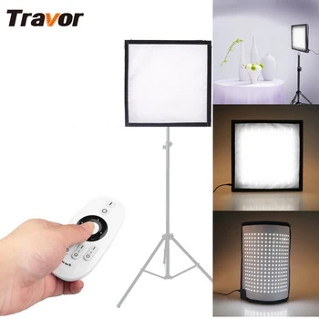 

Travor FL-3030 Flexible LED Video Light 256pcs LEDs CRI95 5500K 2.4G Remote Contol for Photographic Shooting