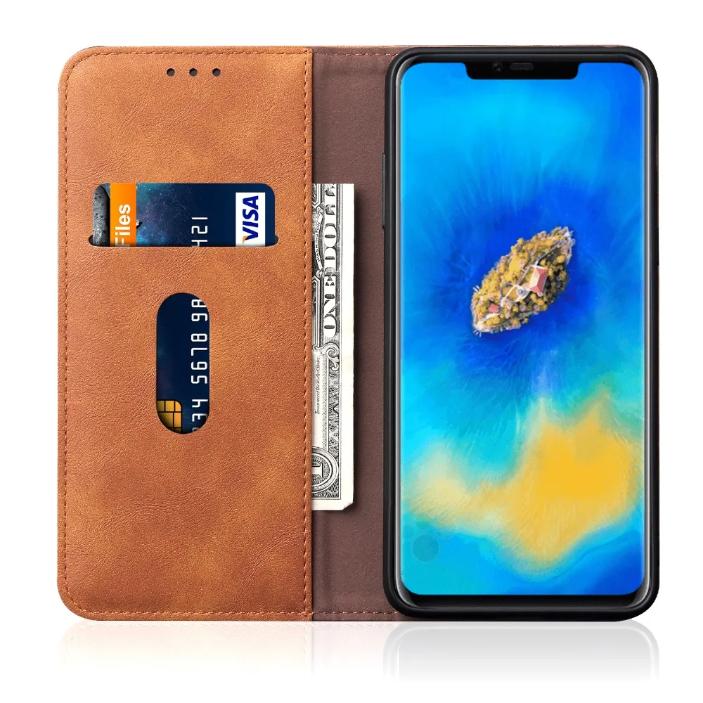 Винтажный флип-чехол из натуральной кожи для huawei mate 20 Pro, чехол для huawei P30 Pro Lite Honor 10i, Ретро Чехол-кошелек