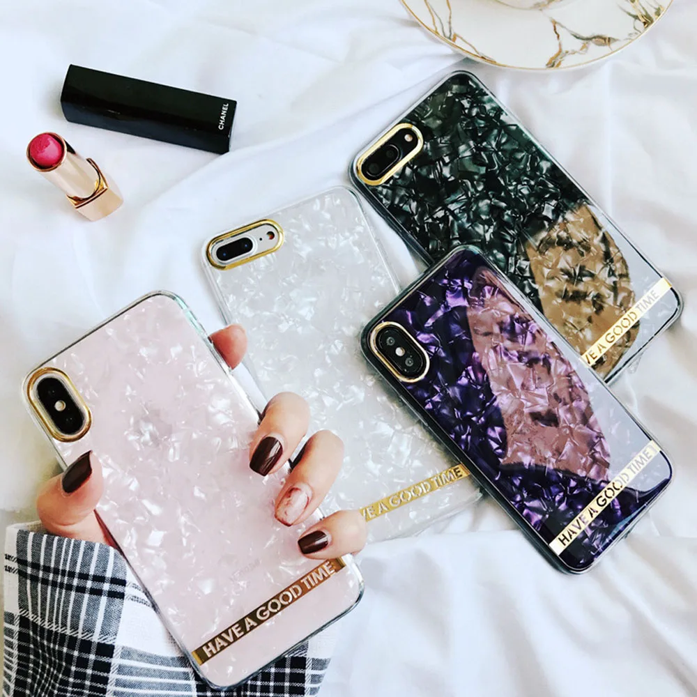 

Luxury plating foil sequins case for iphone X 6 6s 6plus 6s plus 7 7plus 8 8plus Shiny bling smooth soft tpu case back cover