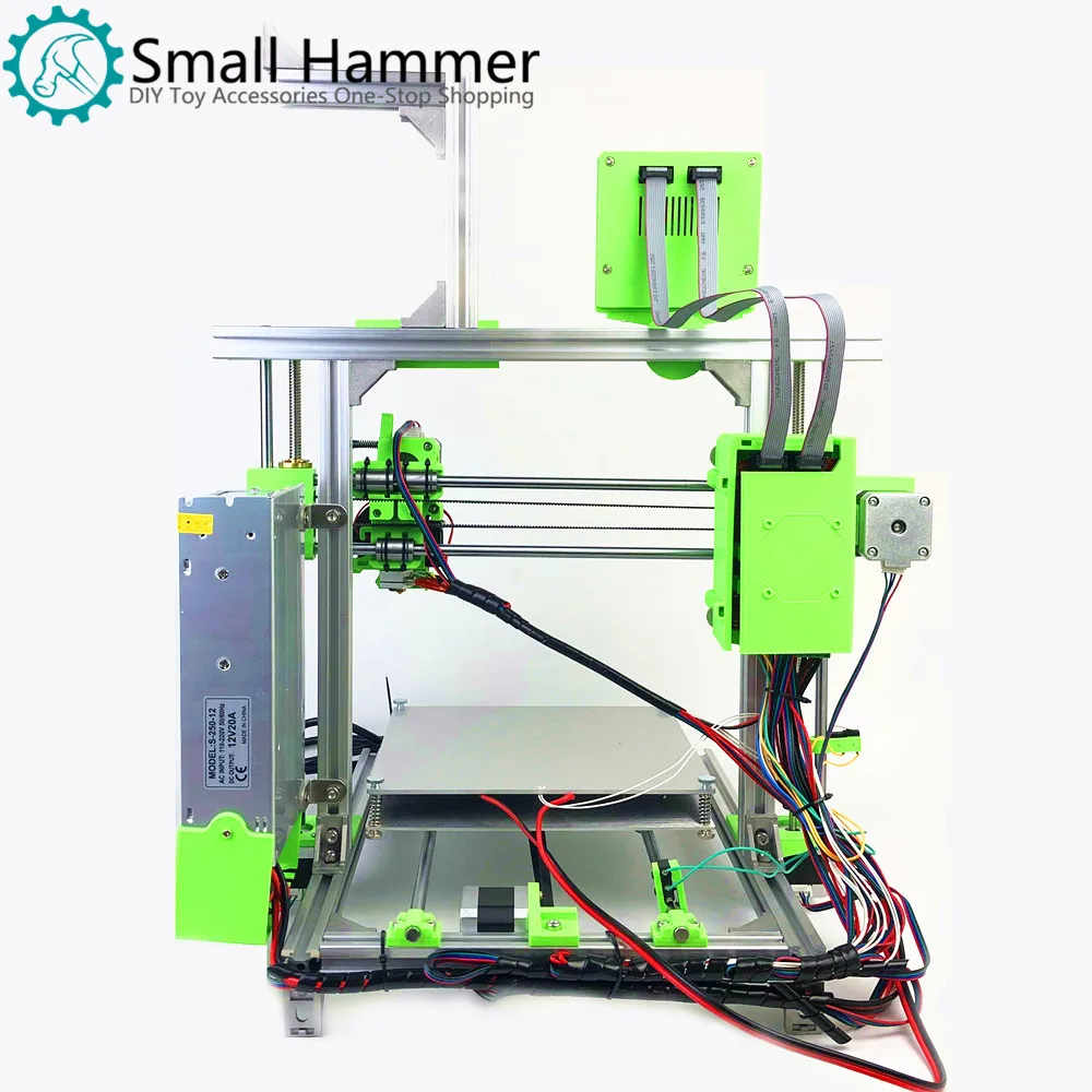 Маленький Молот 3D принтер i3 низкая стоимость запись arduino Набор DIY kit