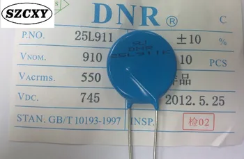 

New and original 5pcs 25L911K 910V DNR varistor