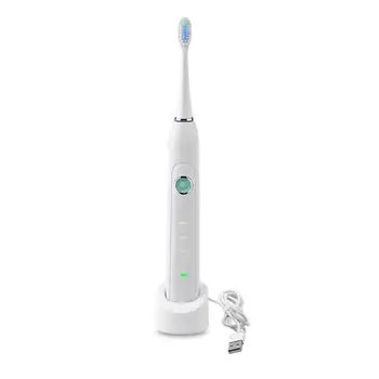 

Ultrasonic Electric Toothbrush Waterproof Oral Hygiene Electric ToothBrush Dental Care 3Pcs Replaceable Heads