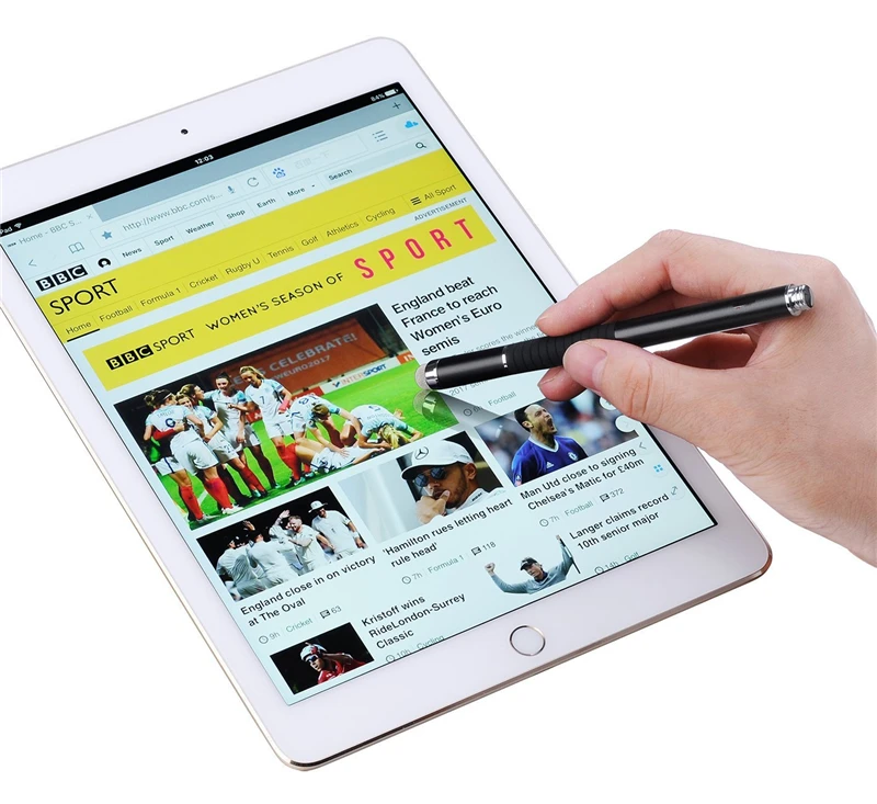 Многофункциональный емкостный стилус Lapiz тактический Стилус 2 в 1 для Oppo IPad IPhone