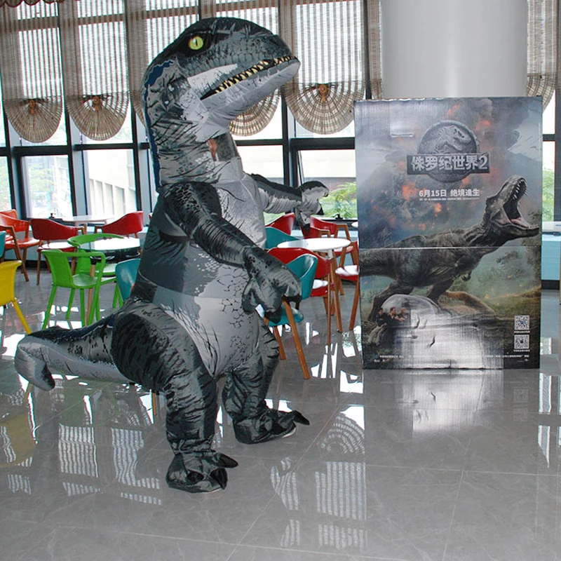 Velociraptor Inflatable Dinosaur (1)