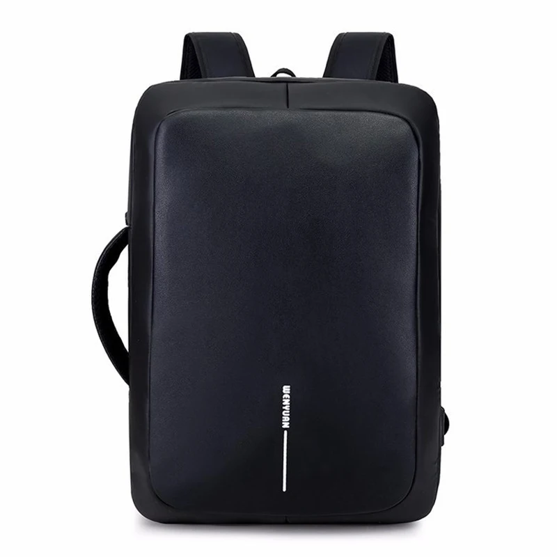 

Men Backpack Male Anti-theft USB Charging Travel Backpack Handle Side Design Waterpoof Schoolbags For Boys Men Laptop Bag