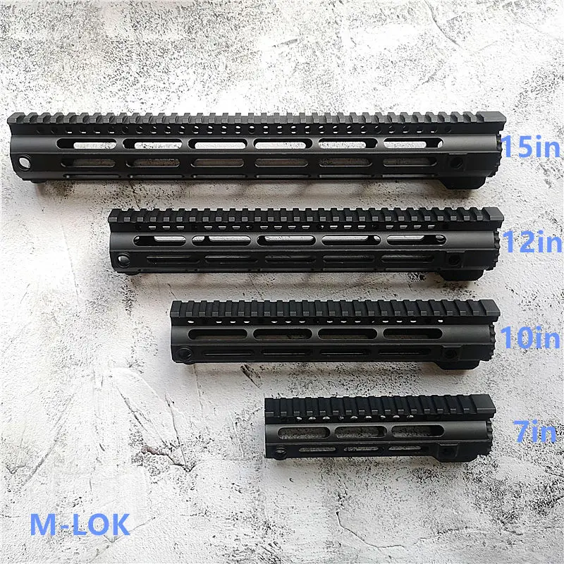 

High-quality AR-15 M4 MLOK 7 10 12 15 inch Slim Free Float Handguard Picatinny Rail Mount Bracket