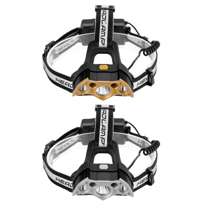 

USB Rechargeable Headlamp nitecore 5LED Head Lamp High Bright Headlight Head Torch Light Lighting for Outdoor Camping Fishing