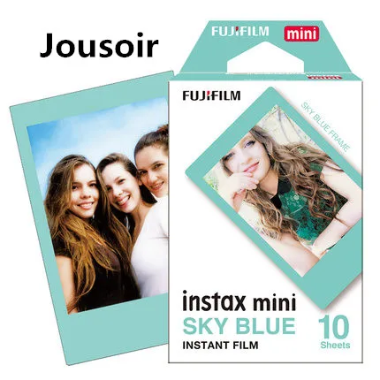 Пленка Instax Mini с голубой рамкой для 8 7s 7 50s 50i 90 25 dw | Электроника