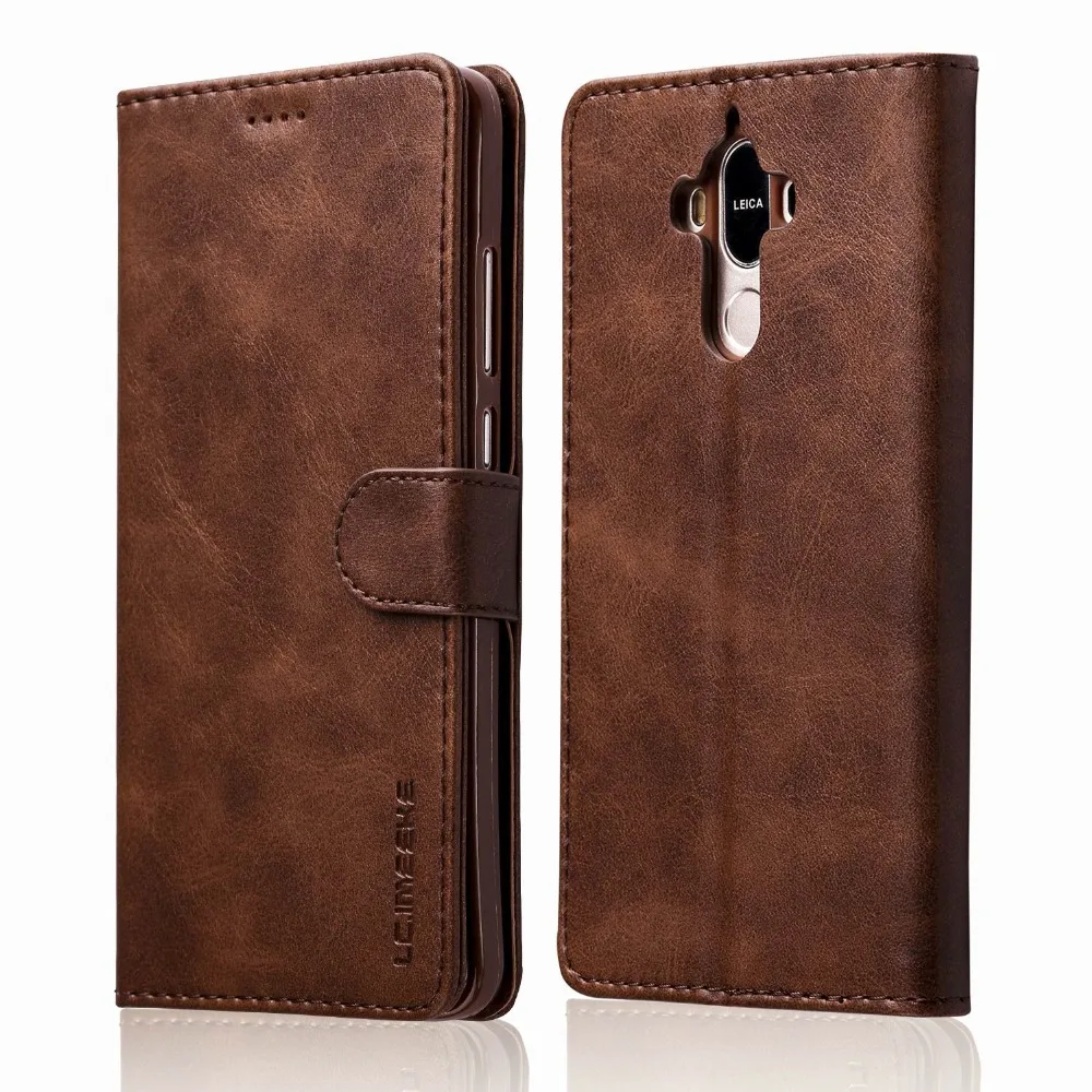 

Luxury Retro Leather Cover For Huawei Mate 9 Mate 10 Lite Case Flip Magnetic Wallet Protective Cover For Huawei Mate 10 Pro Case