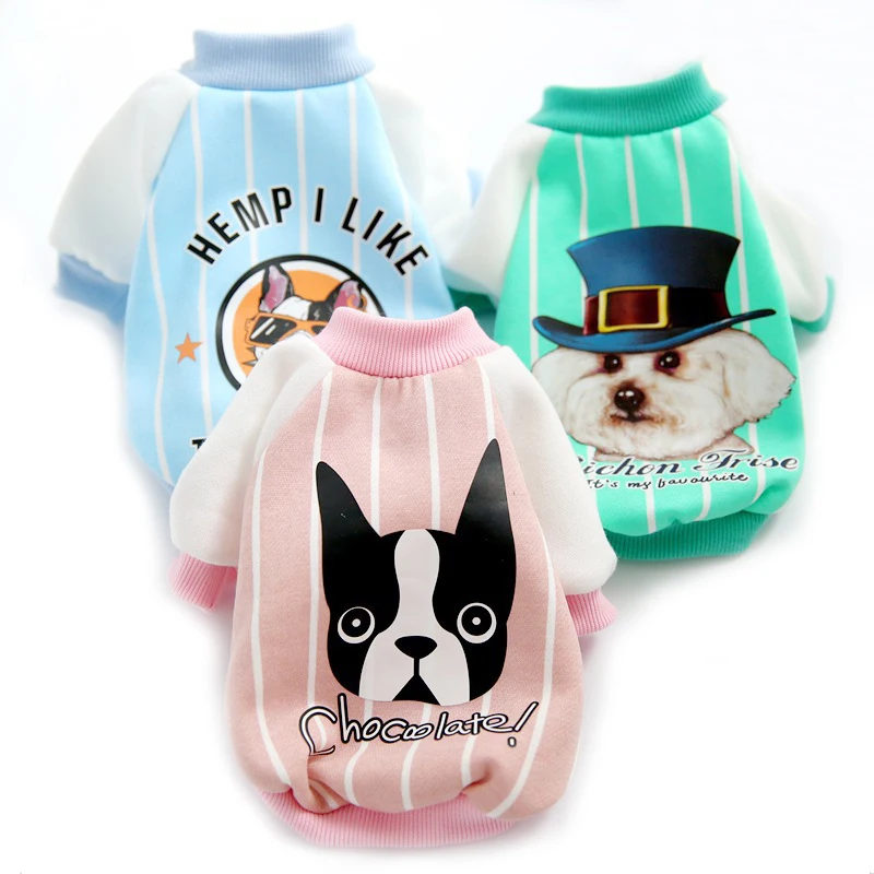 Dog Clothes Spring Summer Style Small Dog Coat Jacket Funny Cute Pet Dog Costume Pug French Bulldog Clothes For Small Dog 15E