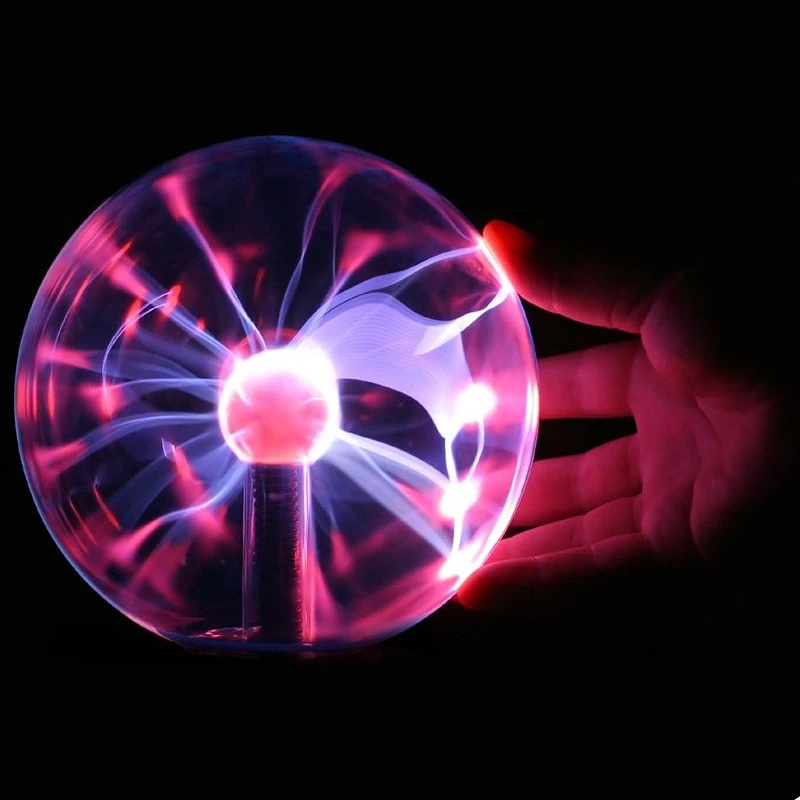 magic usb car bola plasma ball lamp neon sphere negative ion